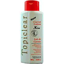 Topiclear Xtra Carrot Lotion 16.8oz